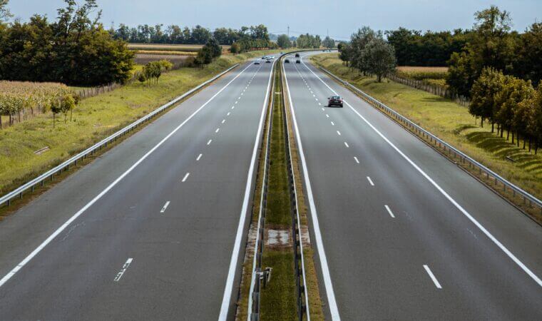 Being Passed on a Two-Lane Road in Maryland